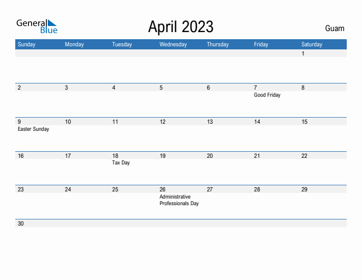 Fillable April 2023 Calendar