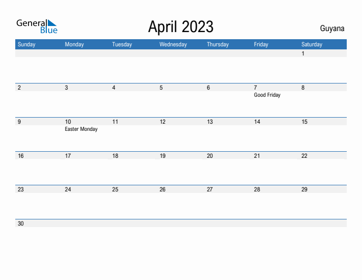 Fillable April 2023 Calendar