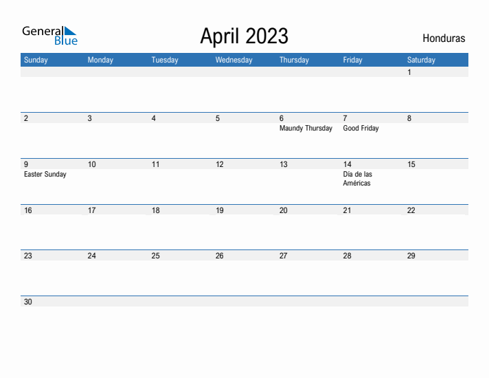 Fillable April 2023 Calendar