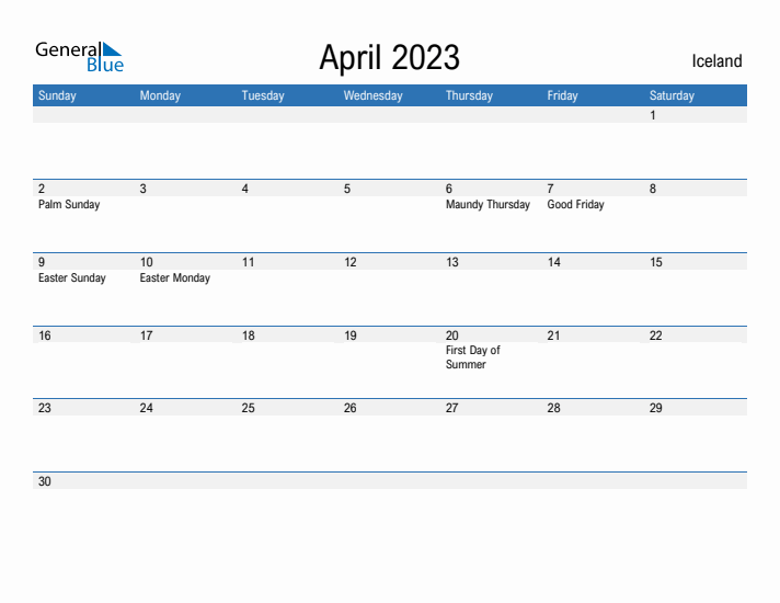 Fillable April 2023 Calendar