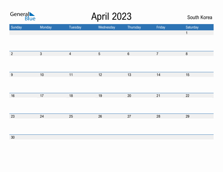 Fillable April 2023 Calendar