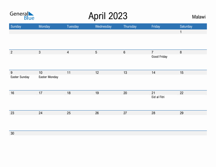 Fillable April 2023 Calendar