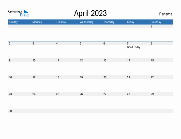 Fillable April 2023 Calendar