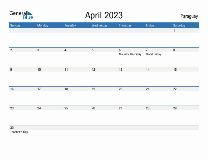 Fillable April 2023 Calendar