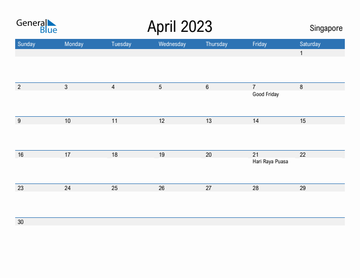 Fillable April 2023 Calendar