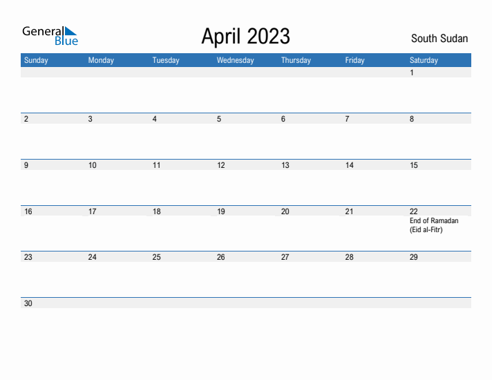 Fillable April 2023 Calendar