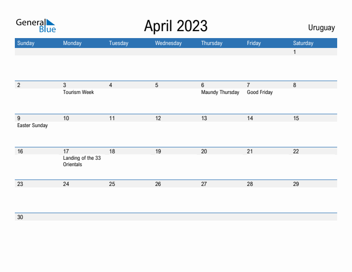 Fillable April 2023 Calendar