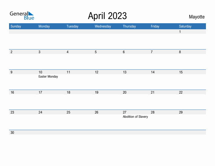 Fillable April 2023 Calendar