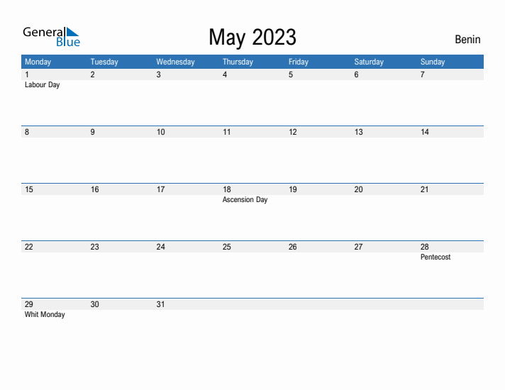 Fillable May 2023 Calendar