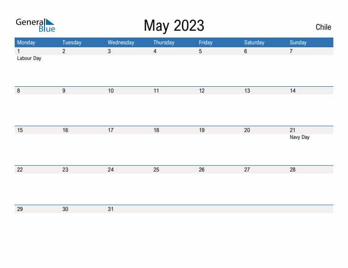 Fillable May 2023 Calendar