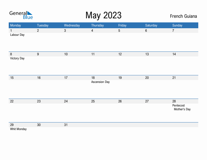 Fillable May 2023 Calendar