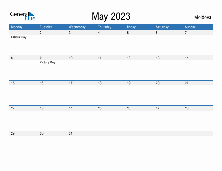 Fillable May 2023 Calendar