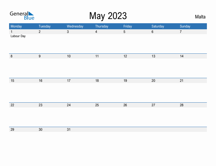 Fillable May 2023 Calendar