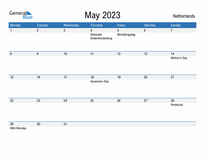 Fillable May 2023 Calendar