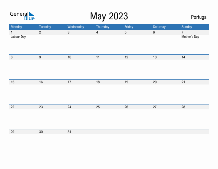 Fillable May 2023 Calendar