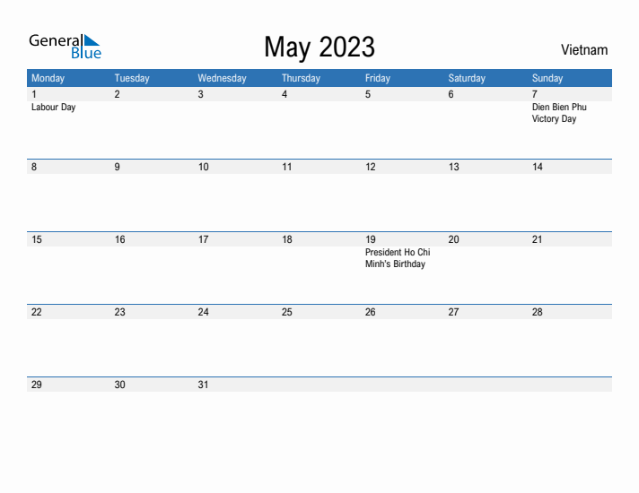 Fillable May 2023 Calendar