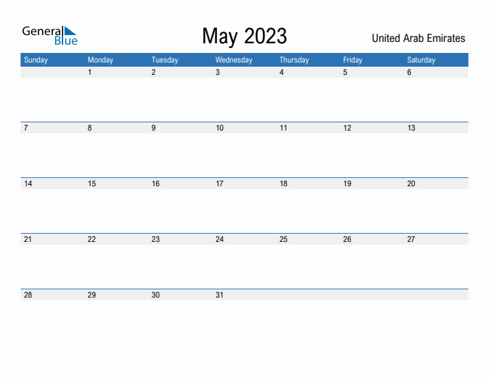 Fillable May 2023 Calendar