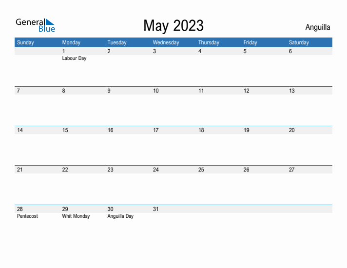 Fillable May 2023 Calendar