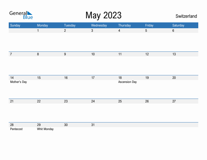 Fillable May 2023 Calendar