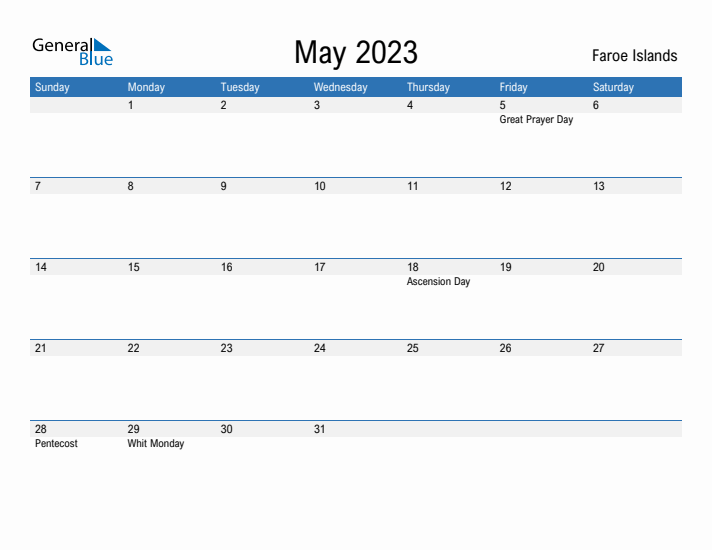 Fillable May 2023 Calendar