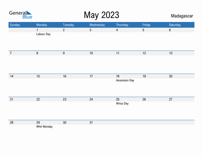 Fillable May 2023 Calendar