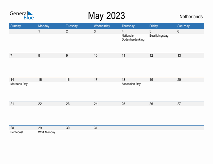 Fillable May 2023 Calendar