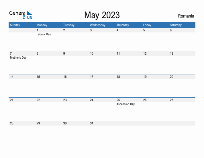 Fillable May 2023 Calendar