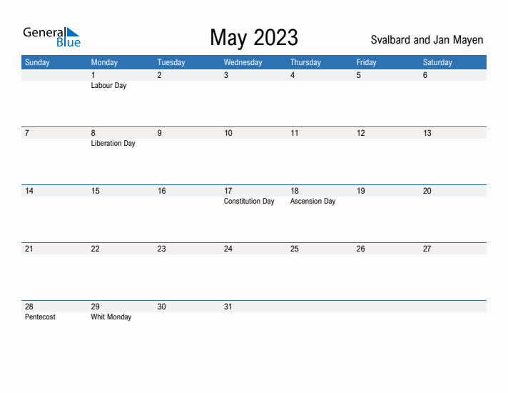 Fillable May 2023 Calendar