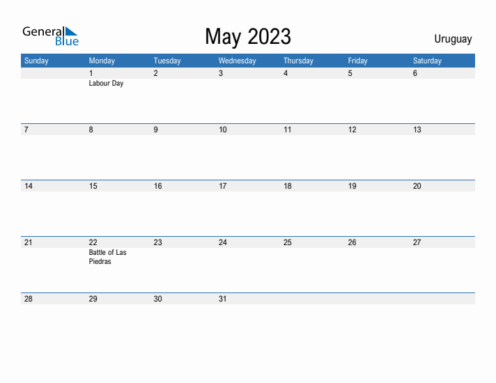 Fillable May 2023 Calendar