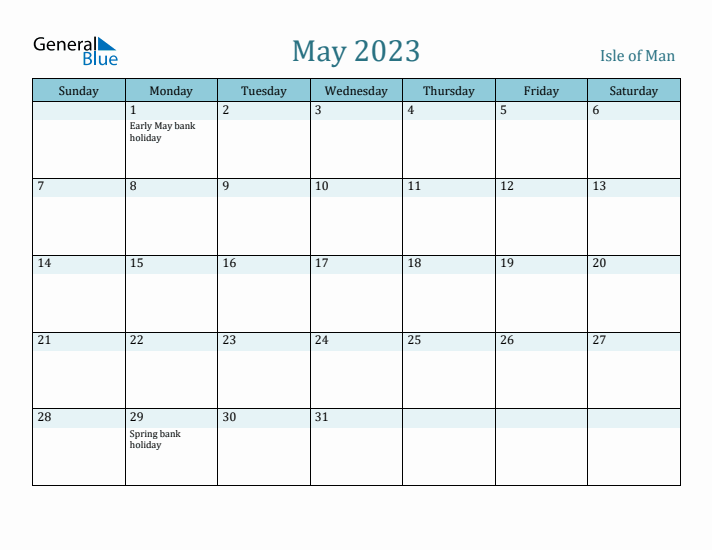 May 2023 Calendar with Holidays