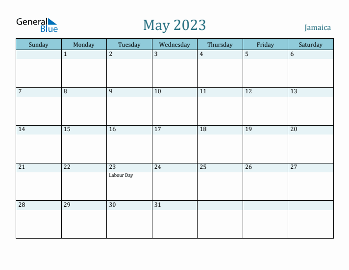 May 2023 Calendar with Holidays