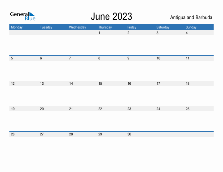 Fillable June 2023 Calendar