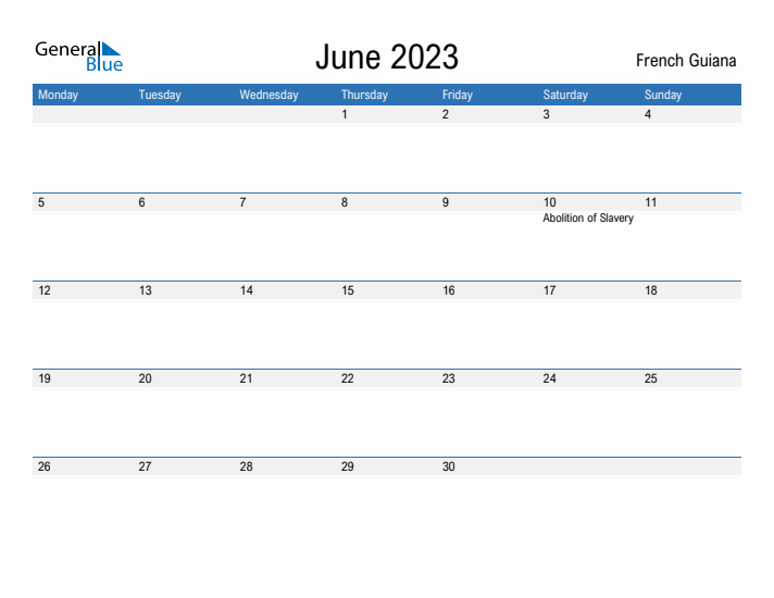 Fillable June 2023 Calendar