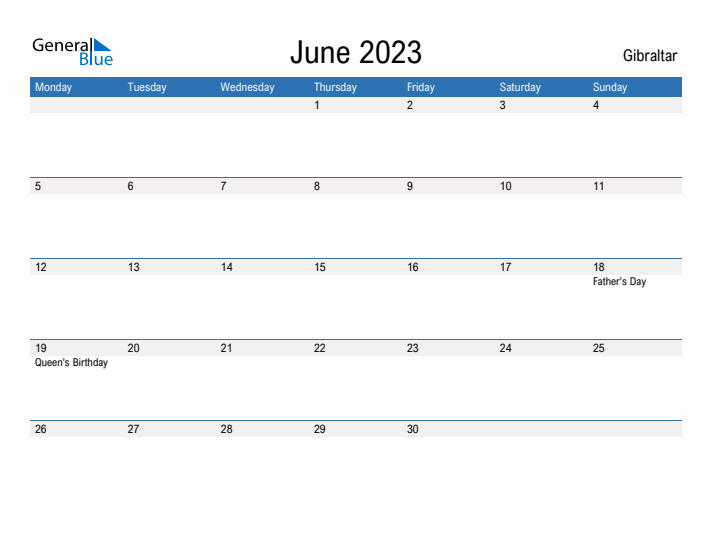 Fillable June 2023 Calendar