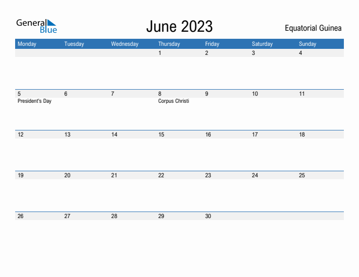 Fillable June 2023 Calendar