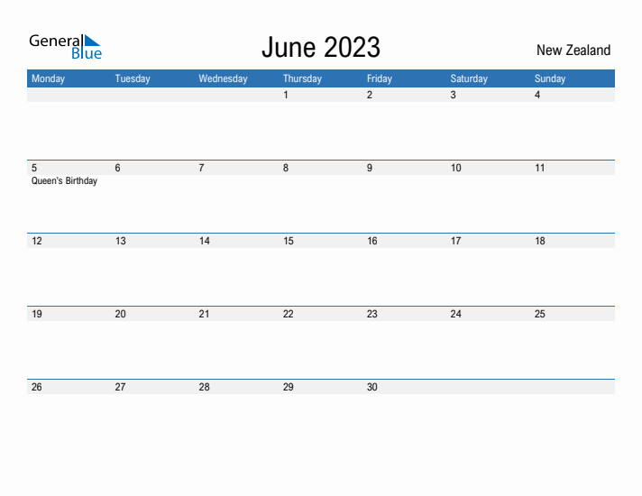 Fillable June 2023 Calendar