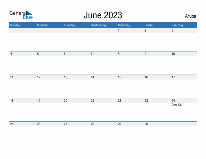 Fillable June 2023 Calendar