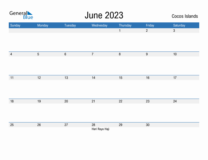 Fillable June 2023 Calendar