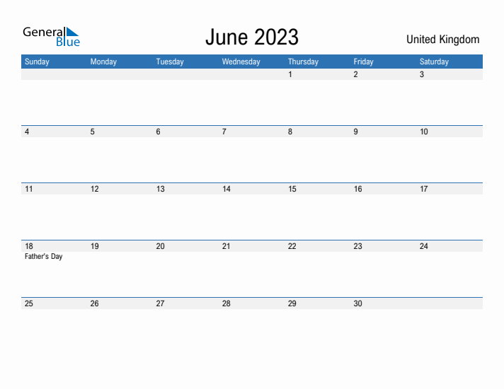 Fillable June 2023 Calendar