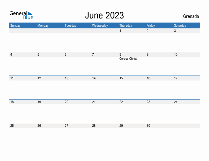 Fillable June 2023 Calendar