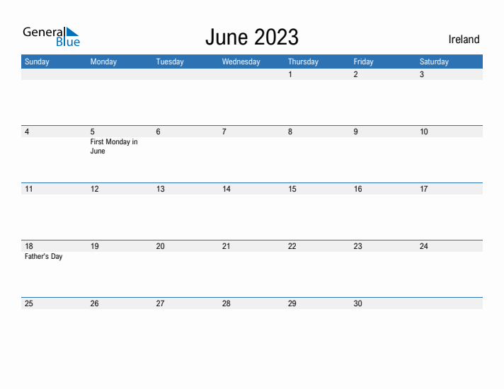 Fillable June 2023 Calendar