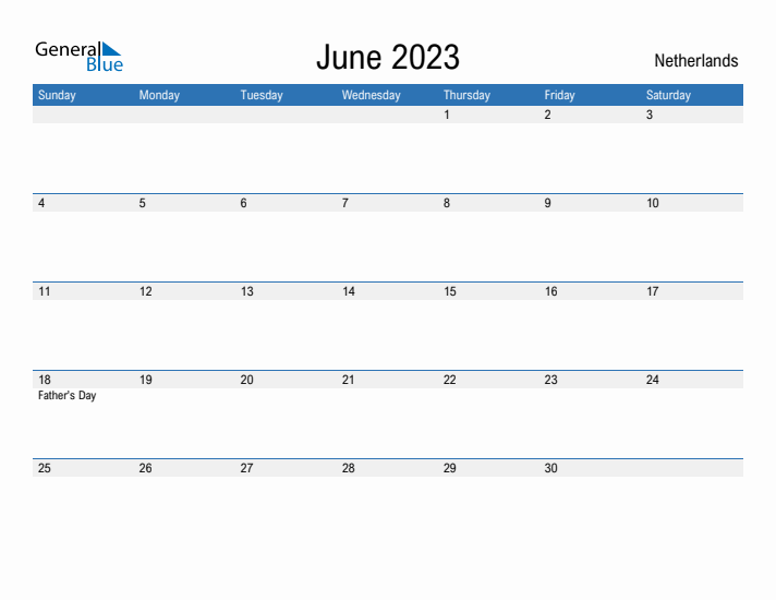 Fillable June 2023 Calendar