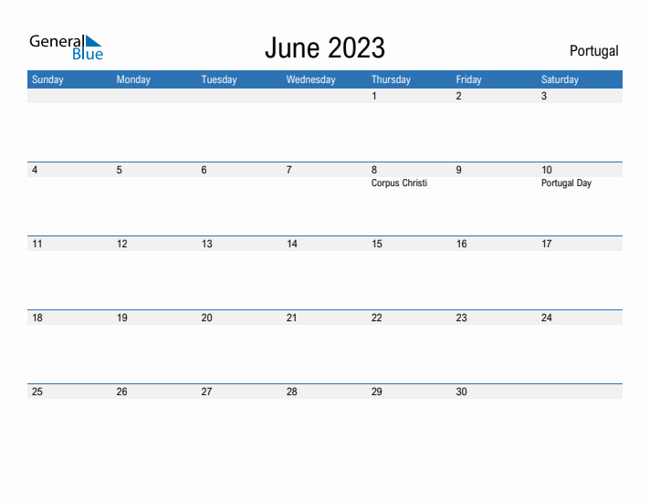 Fillable June 2023 Calendar