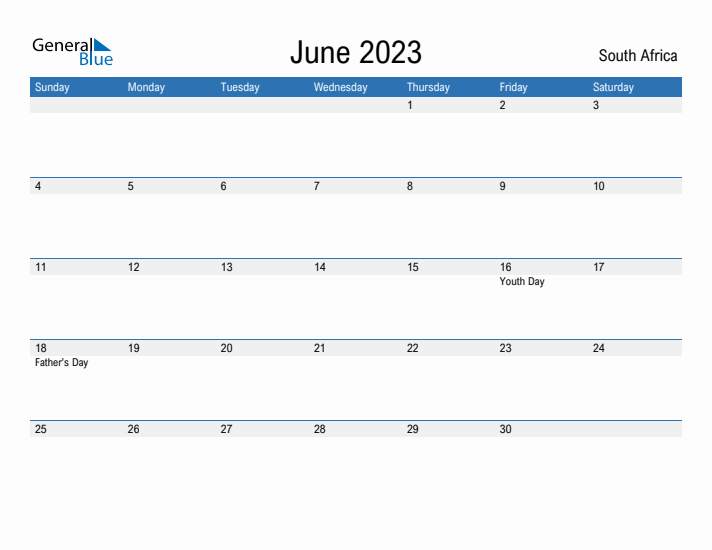 Fillable June 2023 Calendar