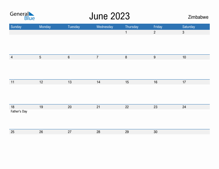 Fillable June 2023 Calendar