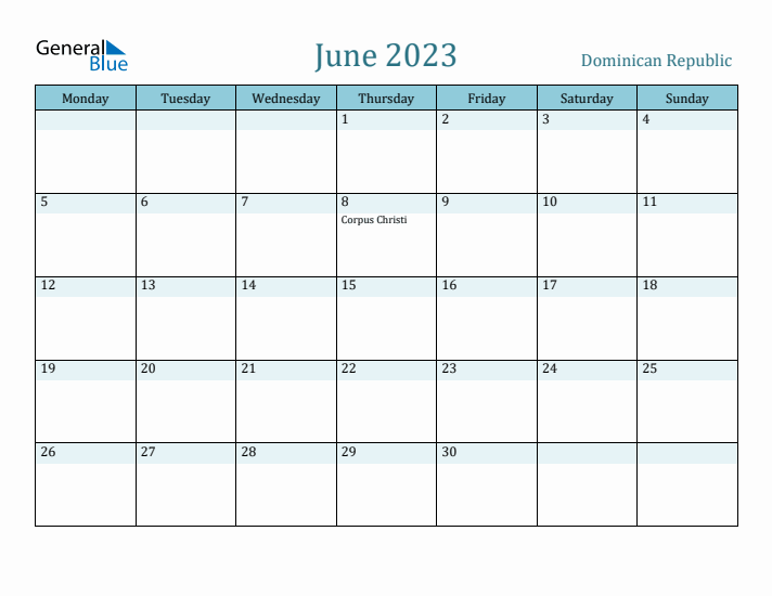 June 2023 Calendar with Holidays