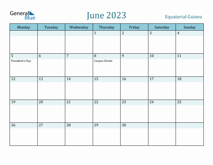 June 2023 Calendar with Holidays