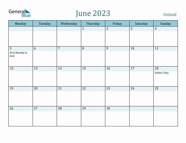 June 2023 Calendar with Holidays