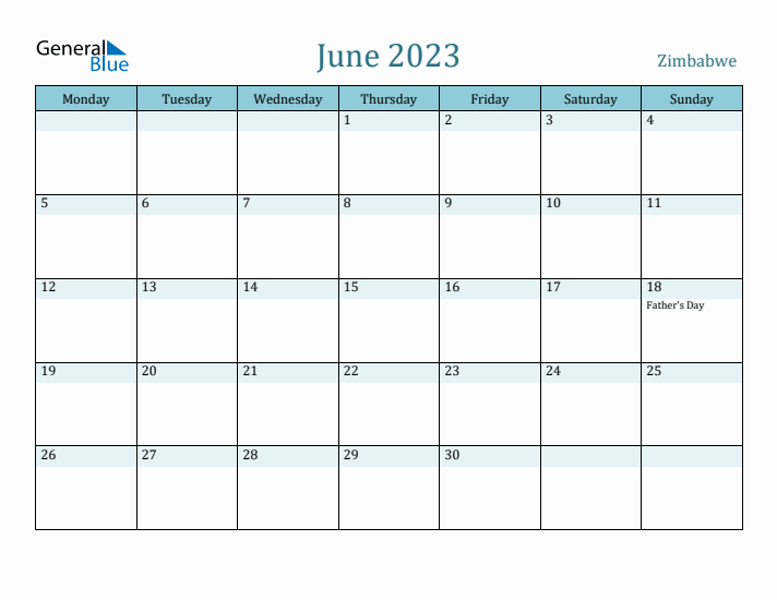 June 2023 Calendar with Holidays