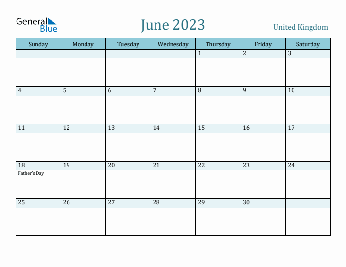 June 2023 Calendar with Holidays